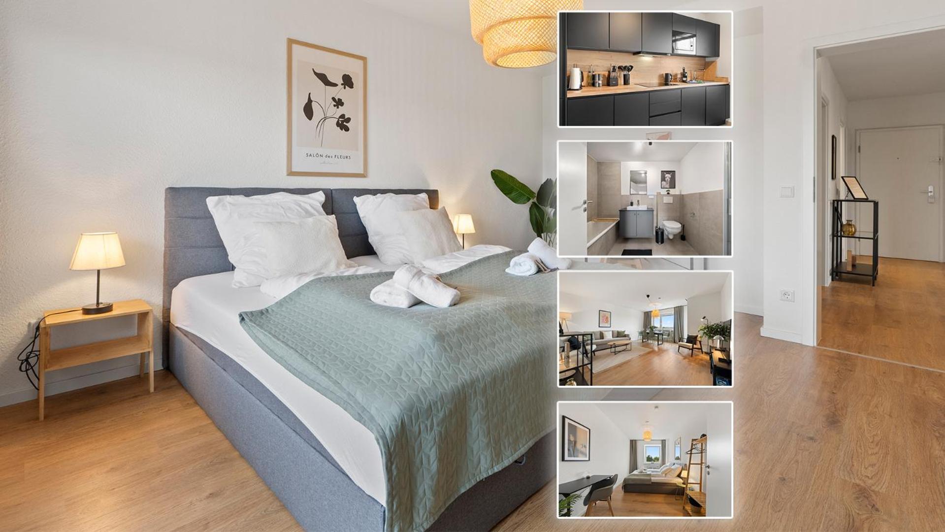 *Top* Moderne Wohnung - Naehe Koeln: Dom, Messe, Flughafen, Lanxess-Arena Bergisch Gladbach Exterior foto